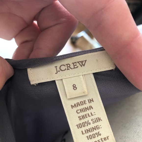 J Crew Silk Sailor Dress Size 8 - Picture 4 of 4